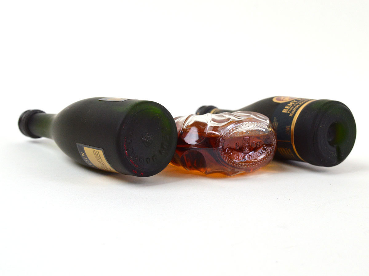 61072古酒◇未開栓 REMY MARTIN レミーマルタン ミニボトル3本セット