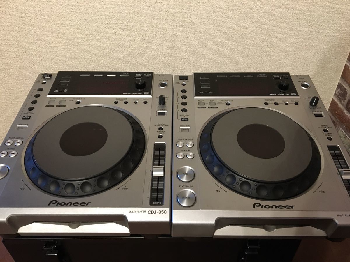 DDJ CDJ850 パイオニア 2台セット！ Pioneer 2台セット CDJ-850 DJ CDJ-850-K - パイオニア CDJ-850-W 完