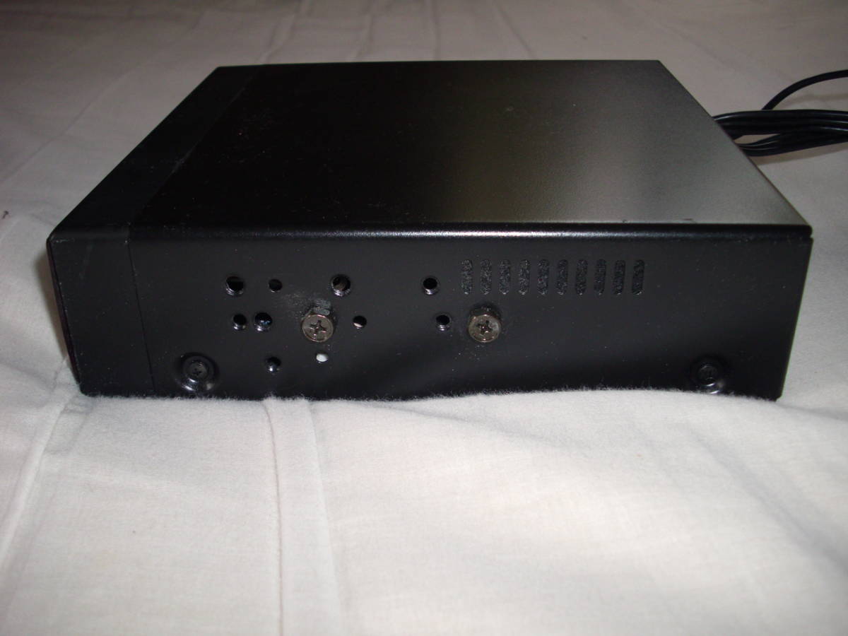 車載用1DIN DVDプレーヤー L&V LV-108 動作確認品 映像・音声入出力各 
