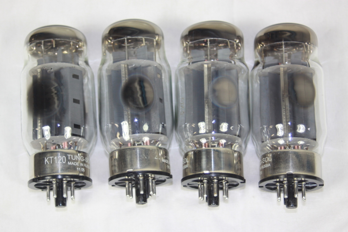 TUNG-SOL KT120 傍熱ビーム管 4本セット (2) 【ジャンク品】 TUNG-SOL 傍熱ビーム管 KT120 中古TUNG-SOL : TTSKT150&frasl;MQ