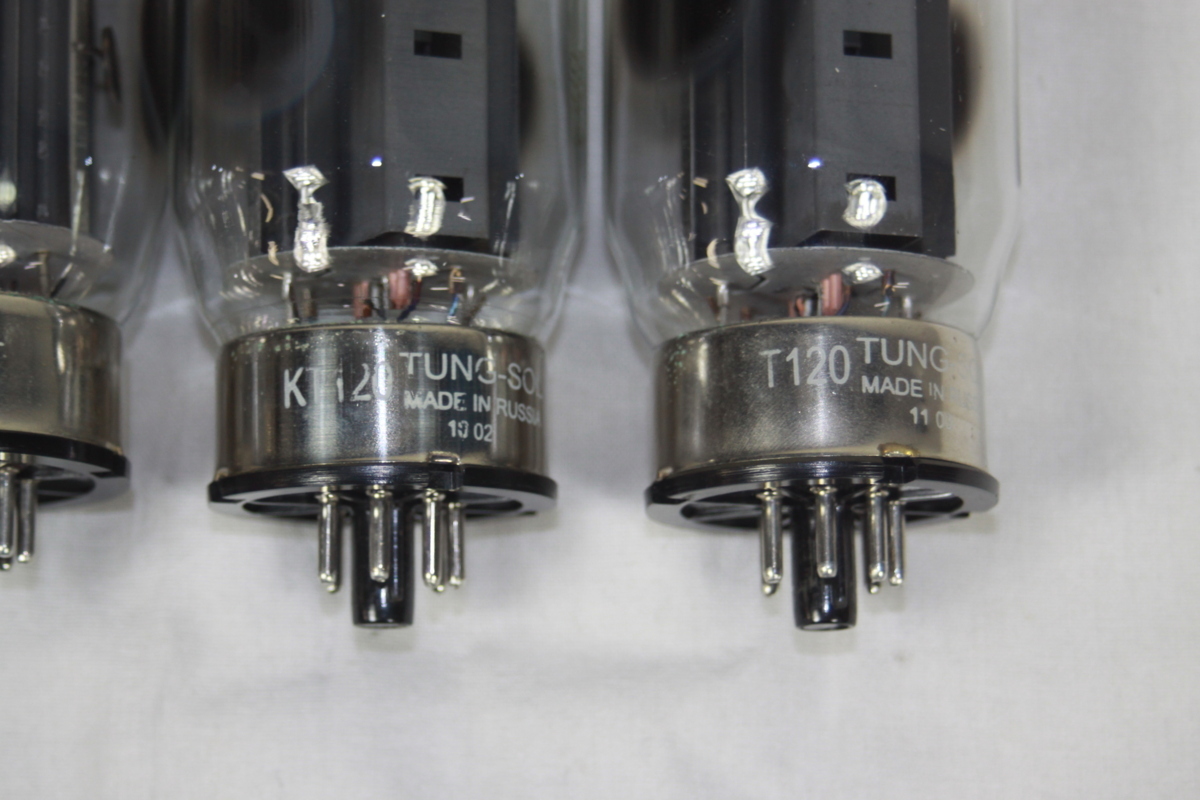 TUNG-SOL KT120 傍熱ビーム管 4本セット (2) 【ジャンク品】 TUNG-SOL 傍熱ビーム管 KT120 中古TUNG-SOL : TTSKT150&frasl;MQ