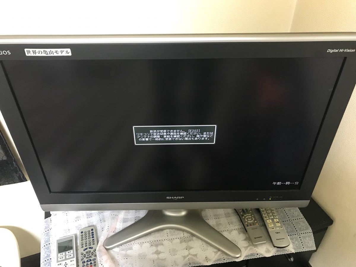 SHARP LC-32E5 AQUOS 液晶テレビ シャープ 32型 32V型 32型地上デジ