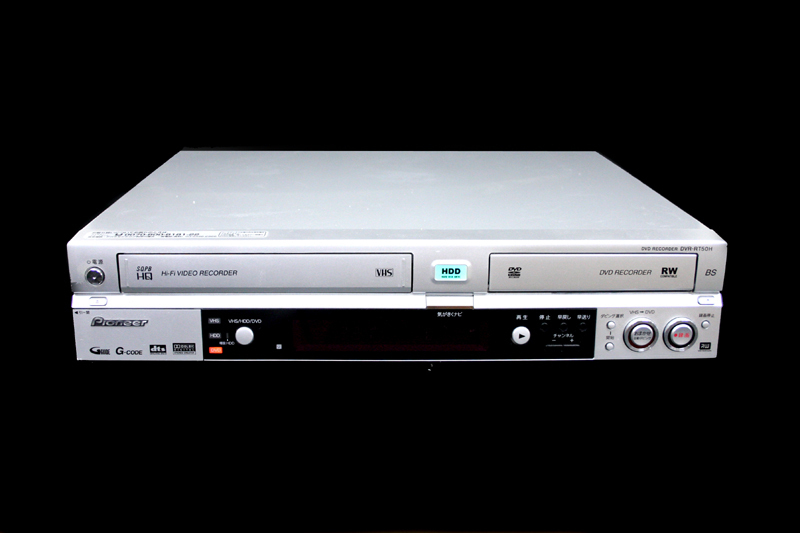 超希少＆美品☆Pioneer パイオニア VHSビデオ一体型HDD/DVDレコーダー HDD