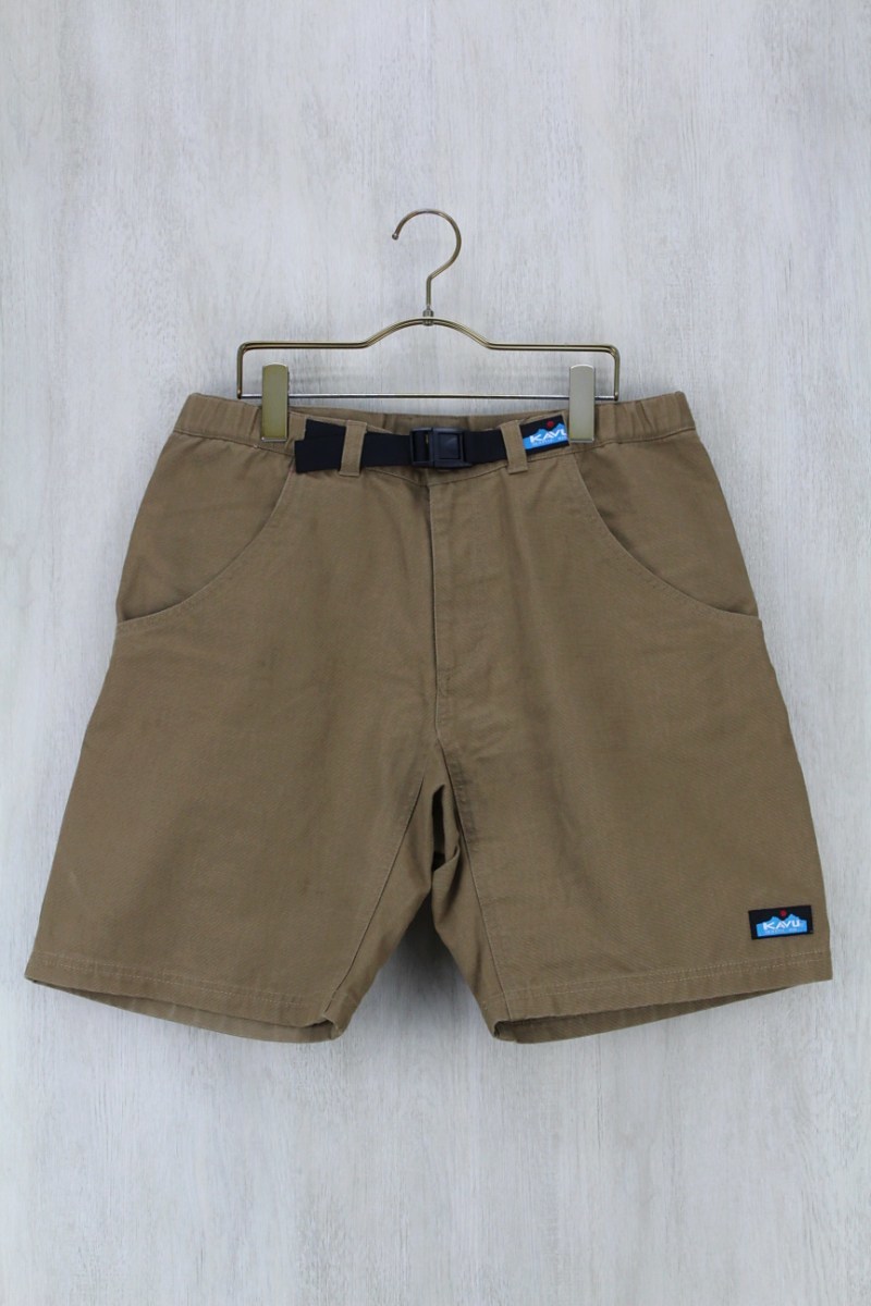 超激得，本物保証 KAVU バラードショーツ/ショートパンツ/M/コットン/BEG(Mサイズ)｜売買されたオークション情報、yahooの商品情報をアーカイブ公開 - オークファン Mサイズ