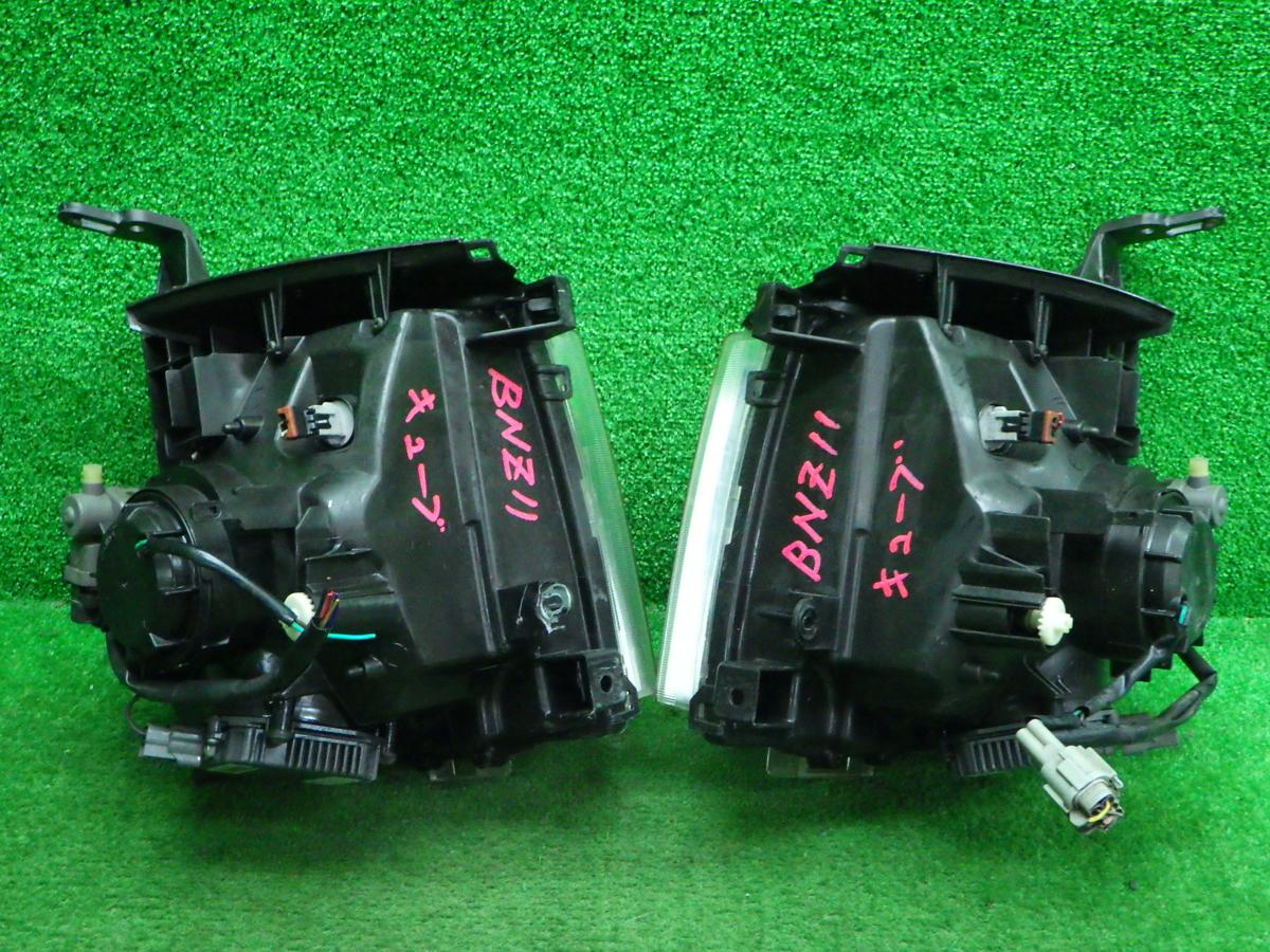 日産 Z11 キューブ ライダー ヘッドライト 左右セット HID 180724216