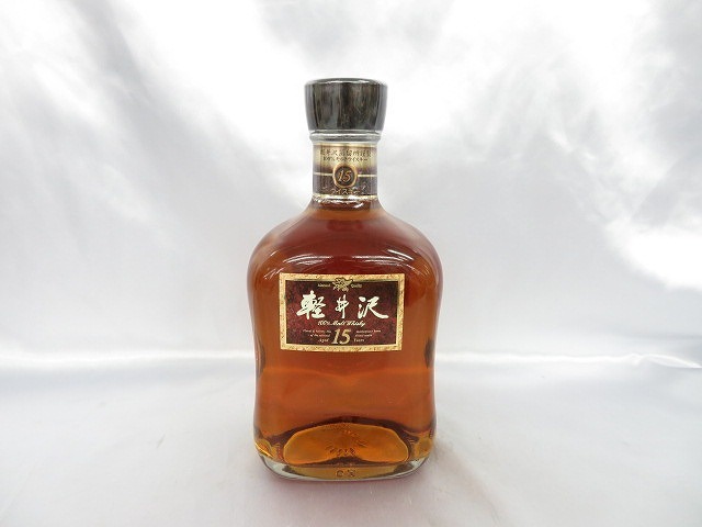 未開栓】 メルシャン 軽井沢 15年 100％モルト ウイスキー 700ml 40
