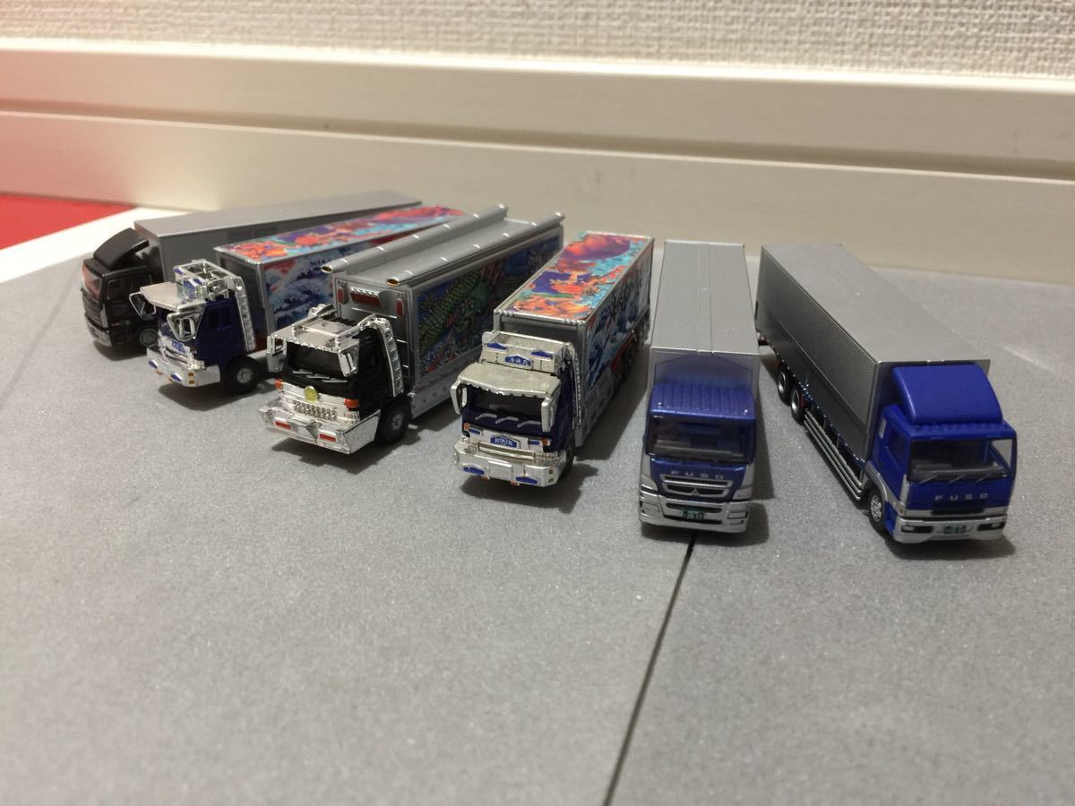 トラックコレクション他 デコトラ系 6台 まとめて まとめ 1円