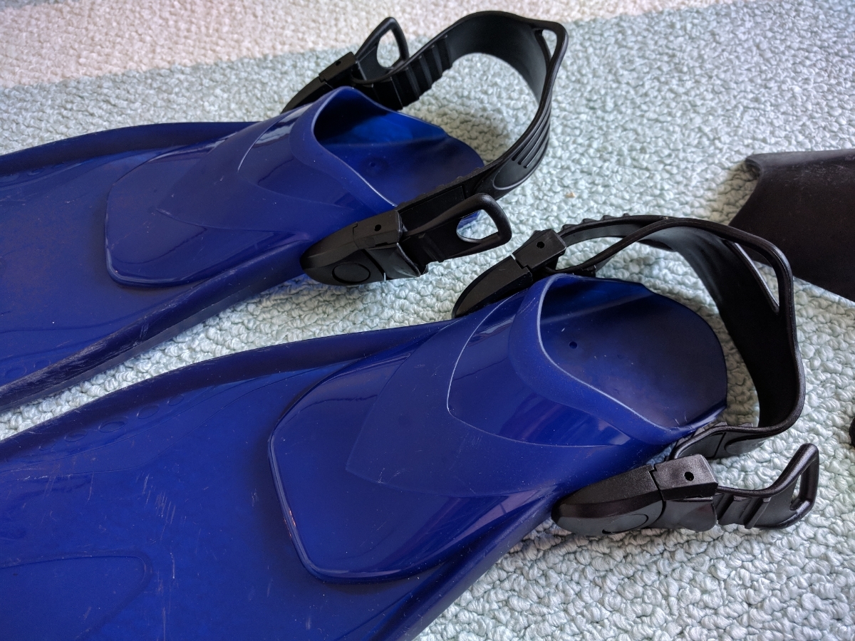 シュノーケリングフィン☆子供用◆20cm前後_2