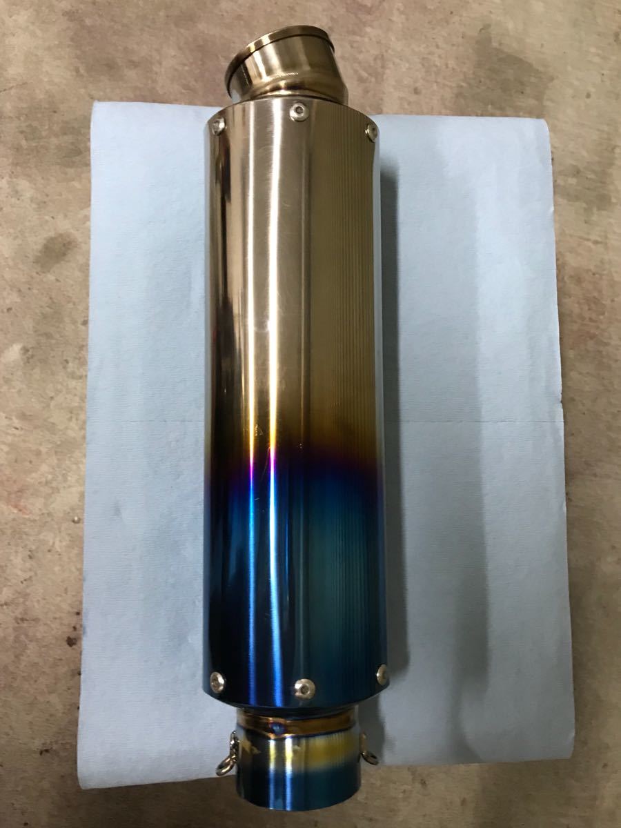 K-FACTORY サイレンサー Kファクトリー チタン 60.5Φ 格安良品中古