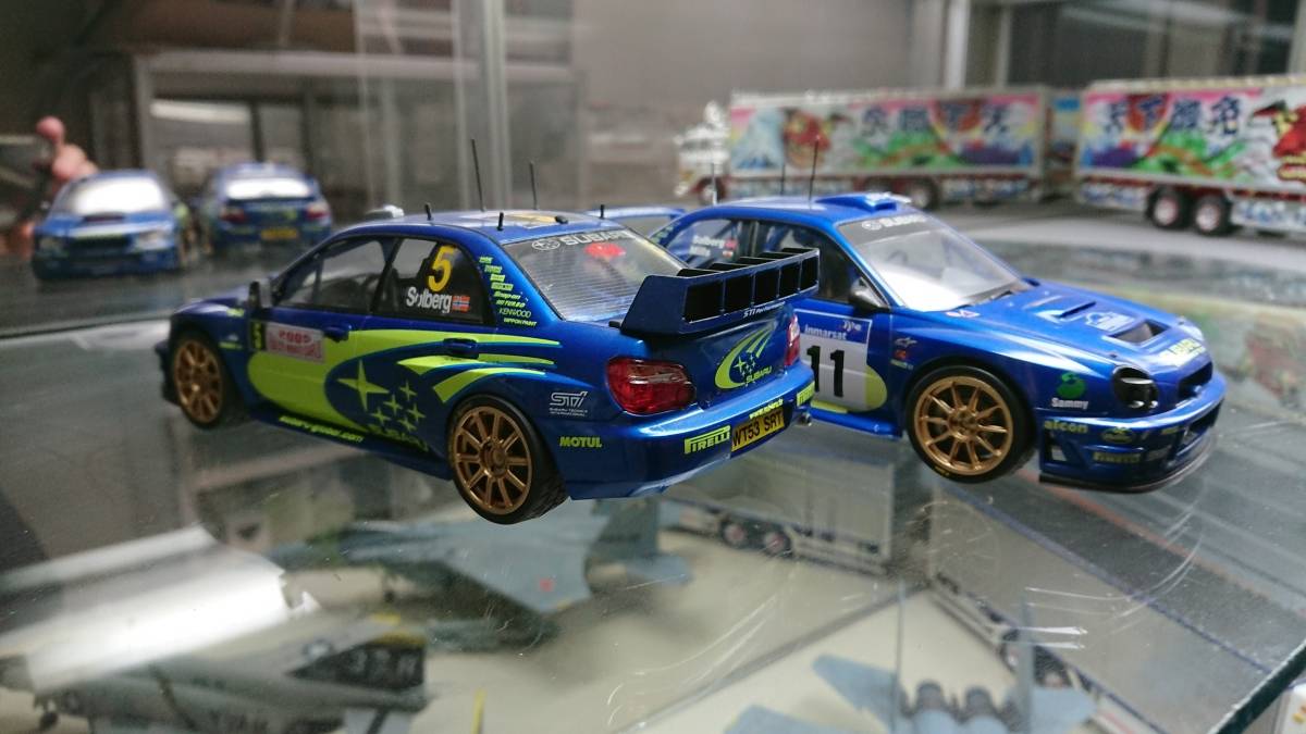 タミヤ1/24インプレッサwrcカー WRC 1⁄24 Tamiya Kent Models 新井仕様