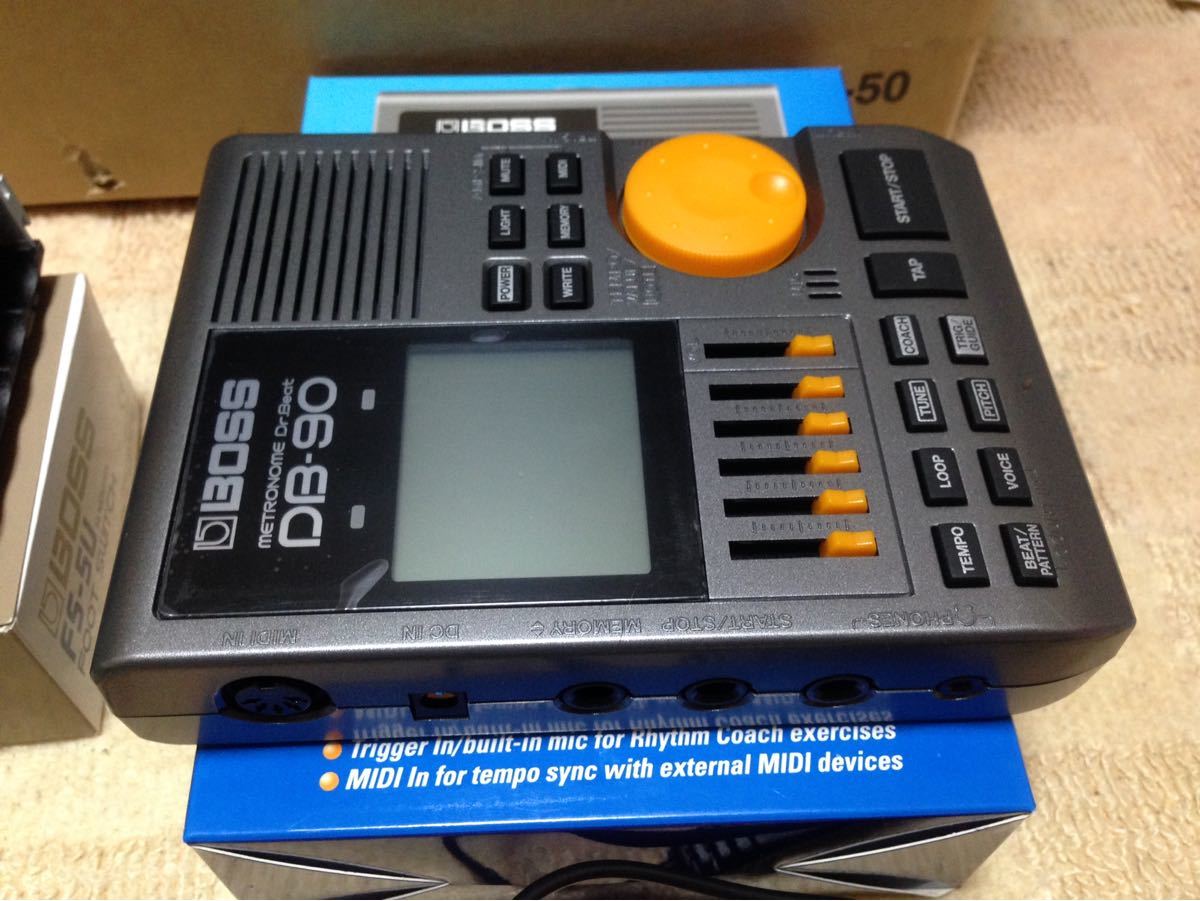 BOSS DB-90 Dr.beat ボス ドクタービート フットSW 電源アダプター付き 
