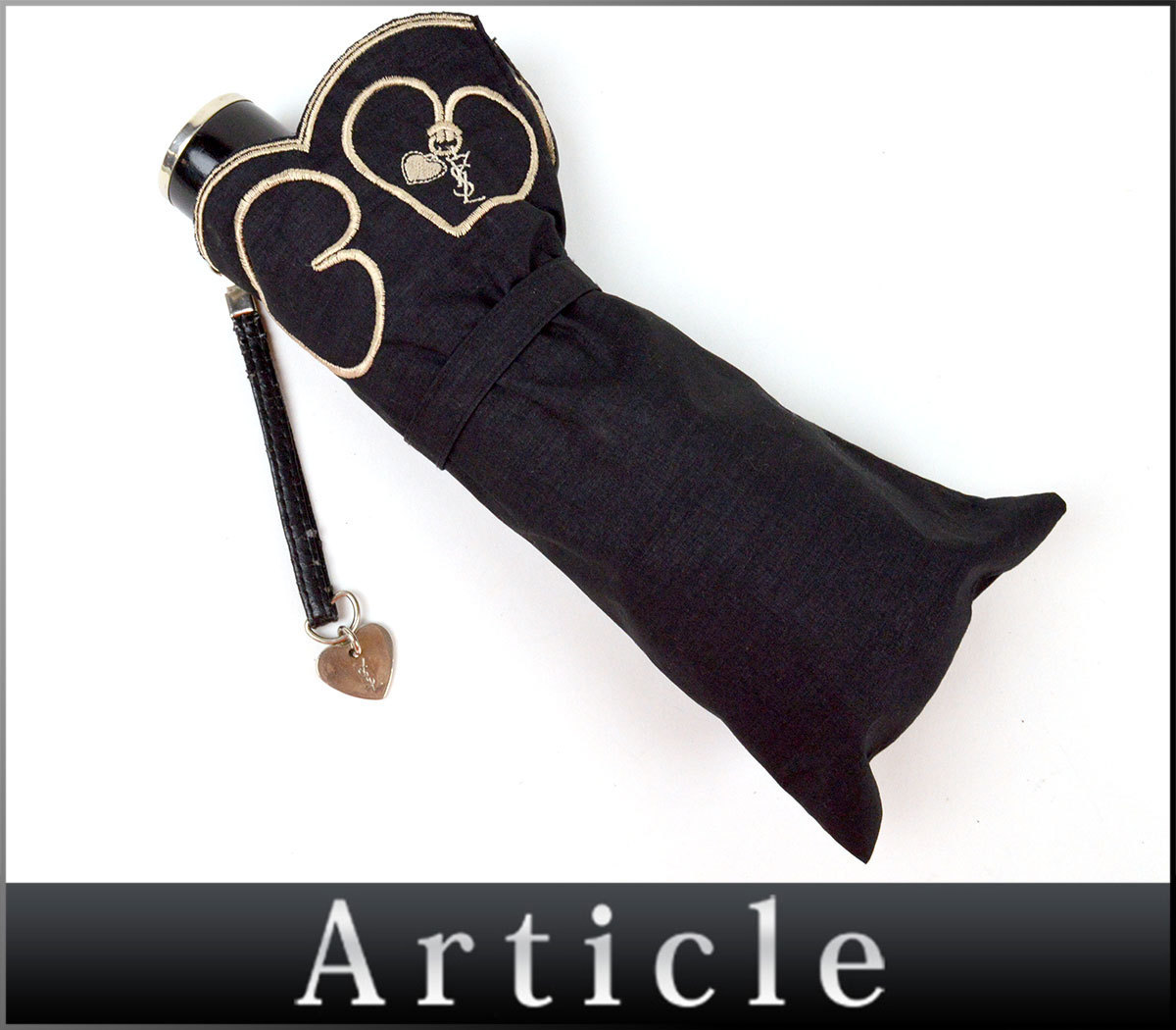 61760◇美品 Yves Saint-Laurent イヴ・サン=ローラン YSL/ 折りたたみ 