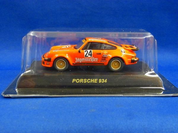 C115【 ミニカー 】1/64 ポルシェ 934 No.23 橙 PORSHE 934 オレンジ