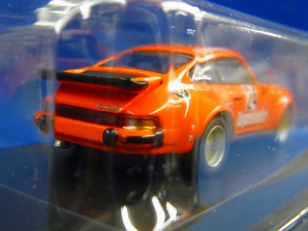 C115【 ミニカー 】1/64 ポルシェ 934 No.23 橙 PORSHE 934 オレンジ