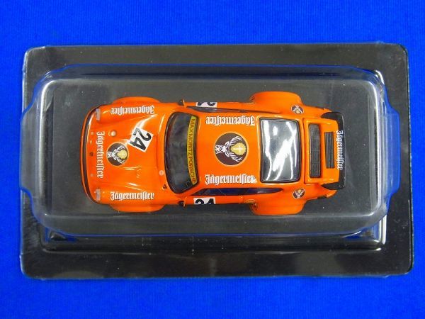 C115【 ミニカー 】1/64 ポルシェ 934 No.23 橙 PORSHE 934 オレンジ