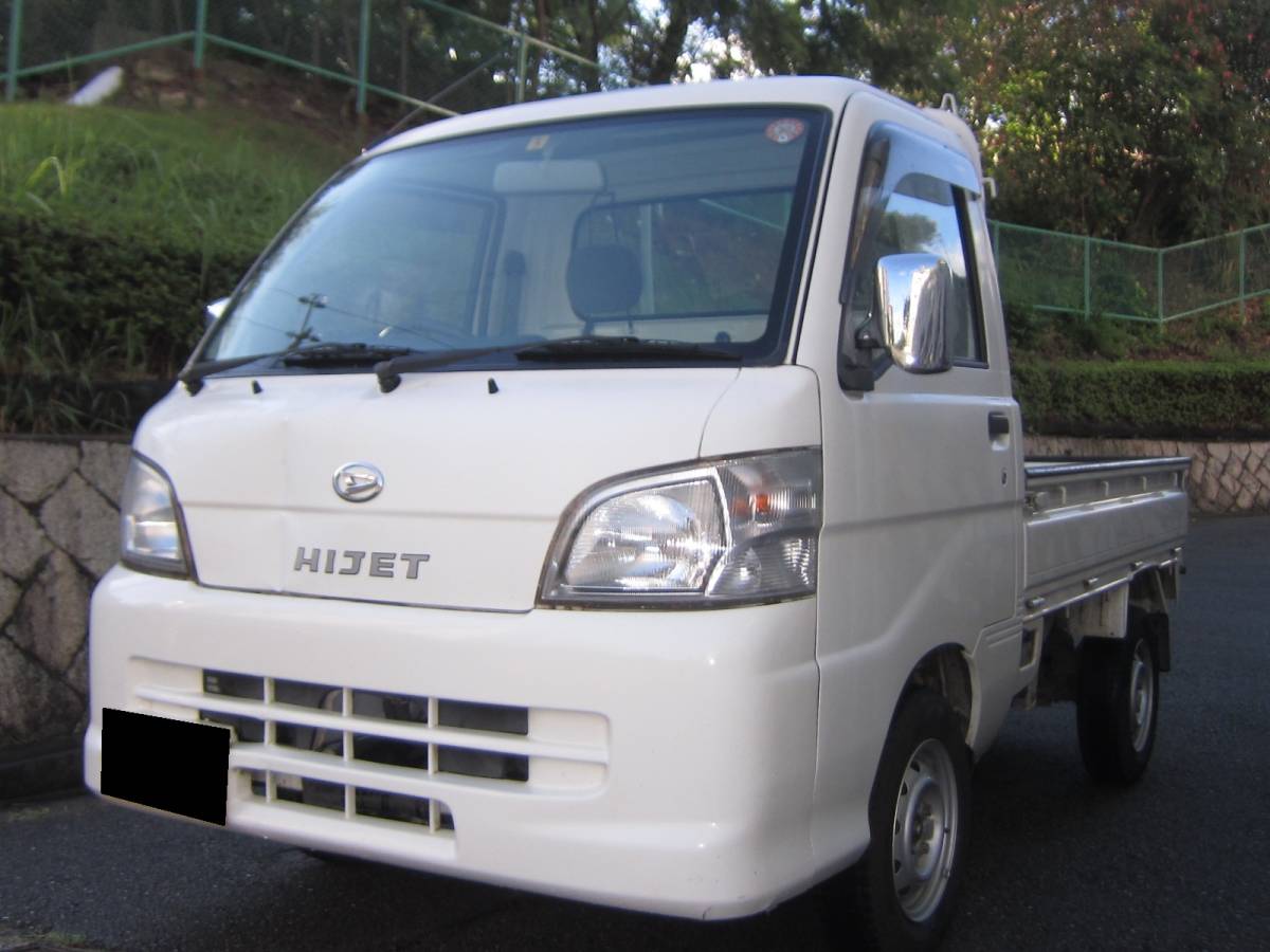21年ハイゼットトラック・4WD・5速・実走行181700㎞三方開！パワステ 