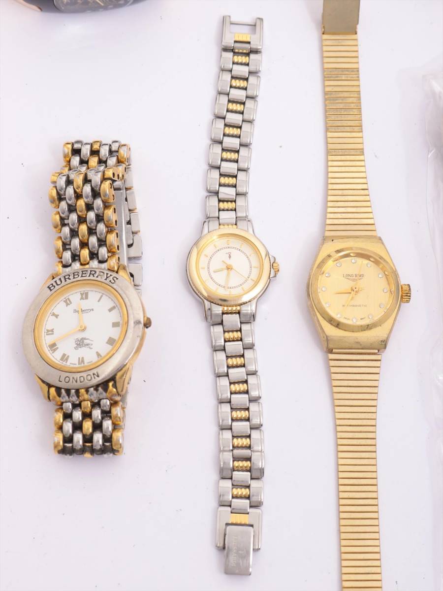 【ジャンク】レディース腕時計　10点セット　ジバンシー　バーバリーズなど