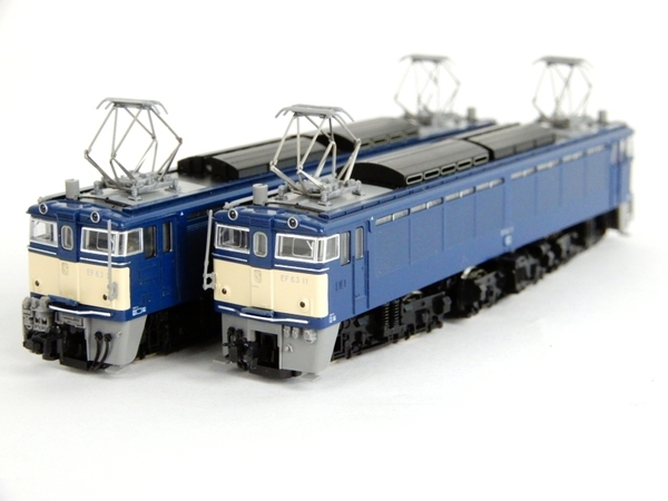 中古 Tomix 92123 JR EF 63形 電気 機関車 青色 セット 碓井峠 2両
