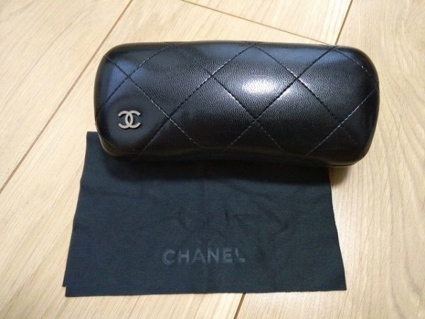 Rectangle ☆CHANEL シャネル 3230 C1333 サイズ54 眼鏡 ブラック