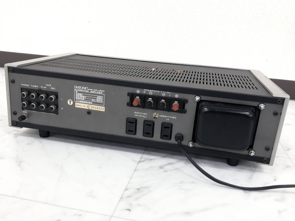 DIATONE DA-U300 プリメインアンプ ダイヤトーン(一般)｜売買された