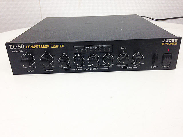 BOSS pro コンプレッサー リミッター / ゲート CL-50 CL50 動作品(mxr