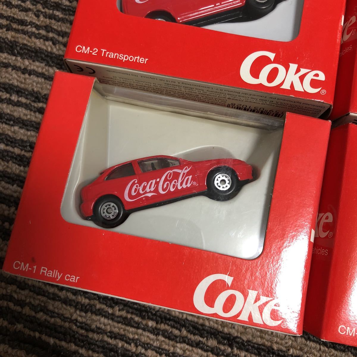 Coke brand toy vehicles コカコーラ ミニカー セット_2