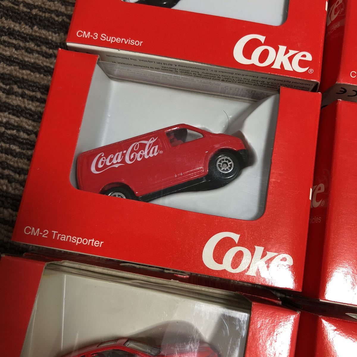 Coke brand toy vehicles コカコーラ ミニカー セット_3