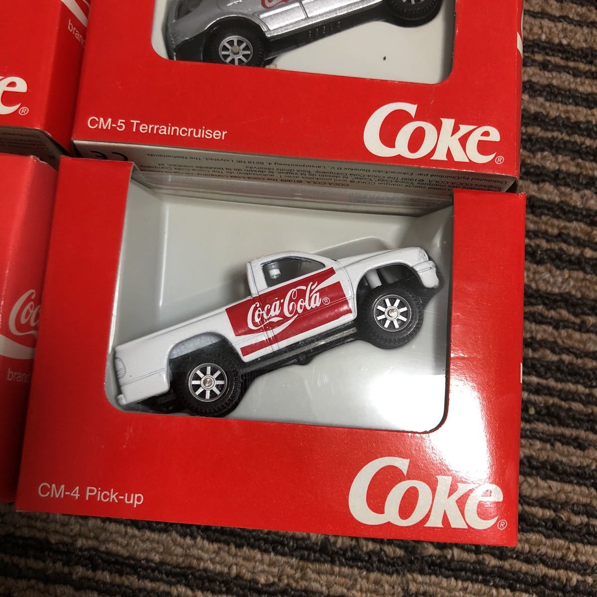 Coke brand toy vehicles コカコーラ ミニカー セット_5