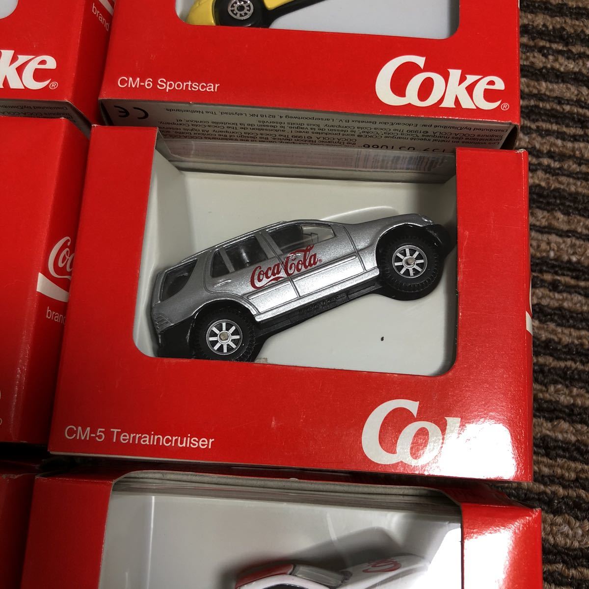 Coke brand toy vehicles コカコーラ ミニカー セット_6