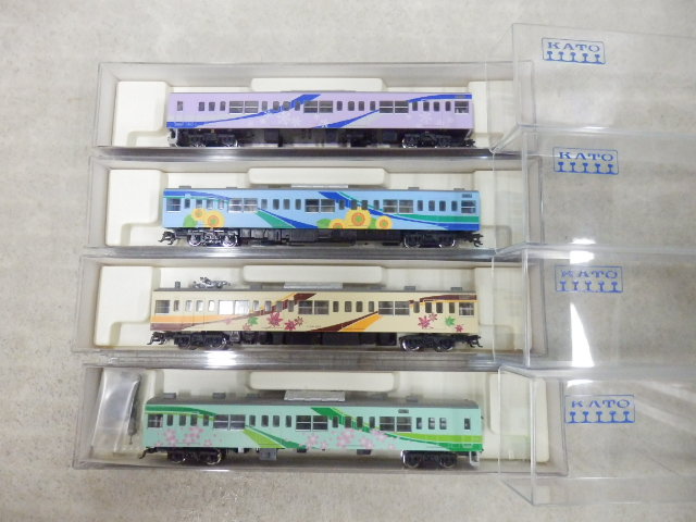 動作確認済み KATO ROUNDHOUSE [10-912] 201系 四季彩タイプ 4両セット