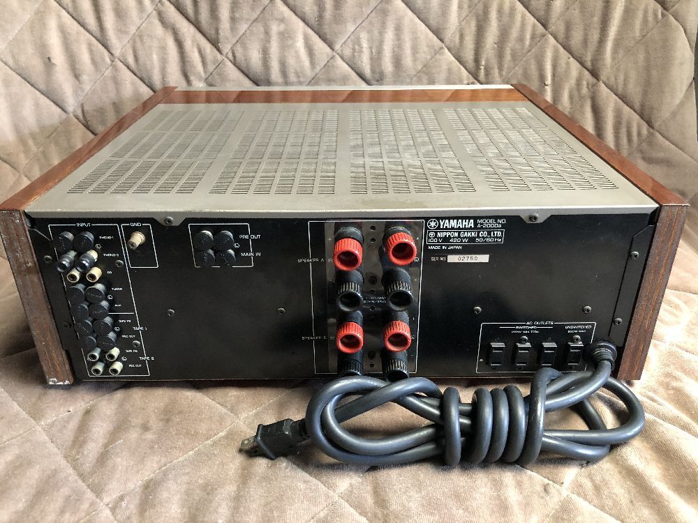 ■□ YAMAHA / ヤマハ プリメインアンプ A-2000a □■ YAMAHA ヤマハ プリメインアンプ の性能を検証する ヤマハのフラッグシップ メルカリ