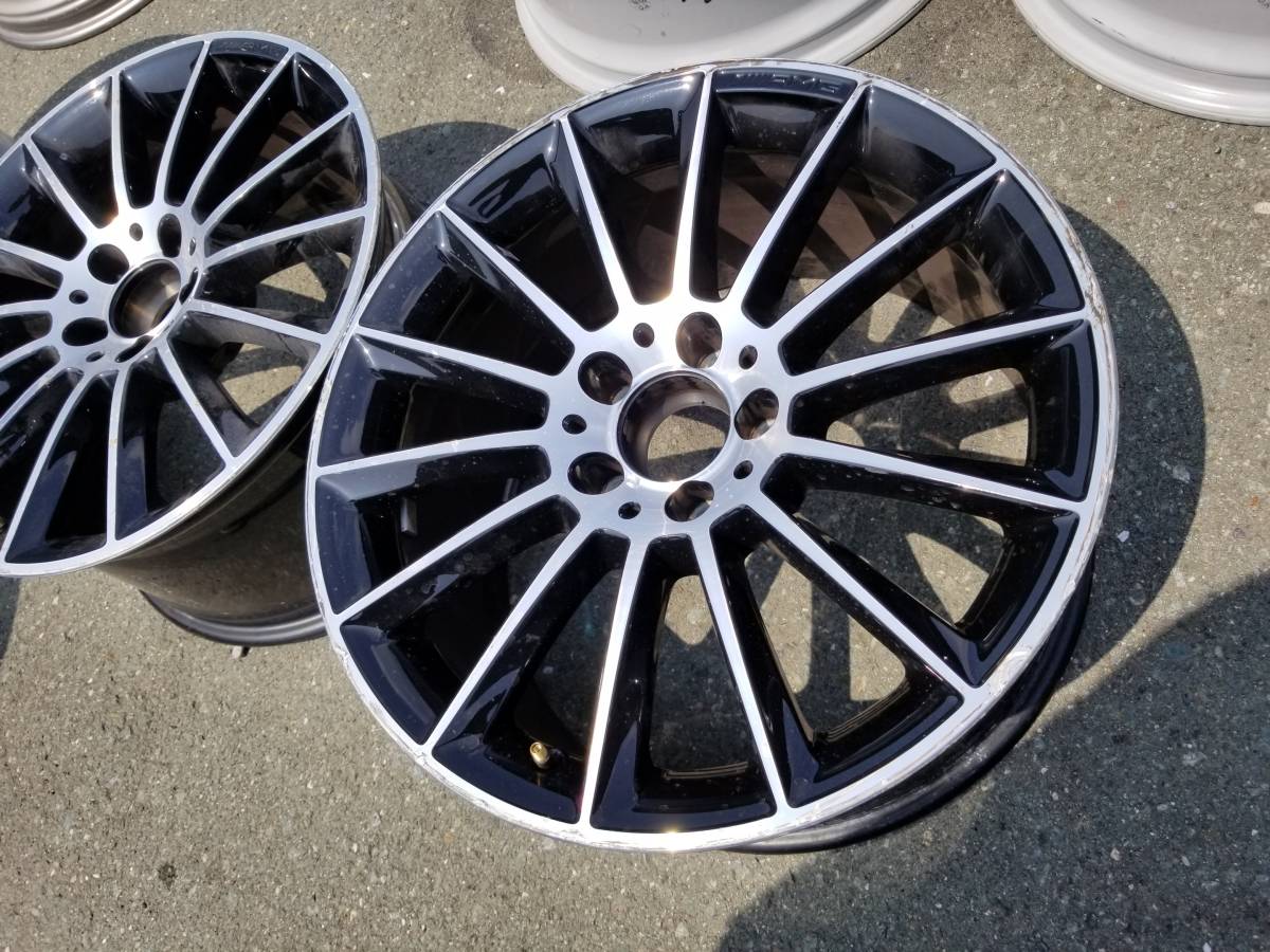 【6268】ベンツ W172 SLKクラス AMG 純正 18インチ 9J ＋42 PCD112 ホイール2本
