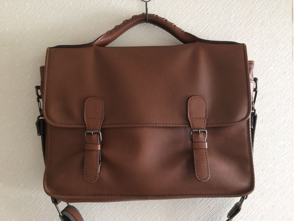 美品 吉田かばん(porter)レザービジネスバッグ 送料込み