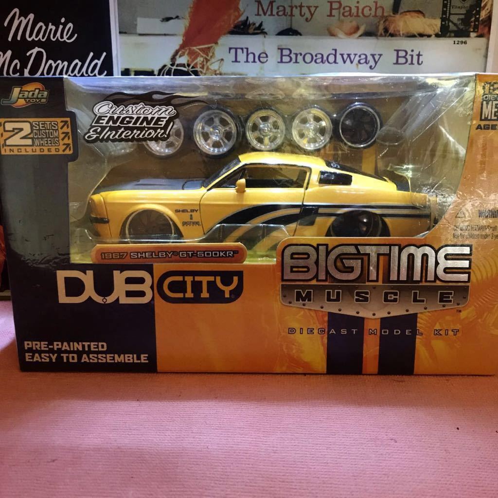Jada toys 1/24 1967 GTー500KR （イエロー） 0 Shelby Jada Dark