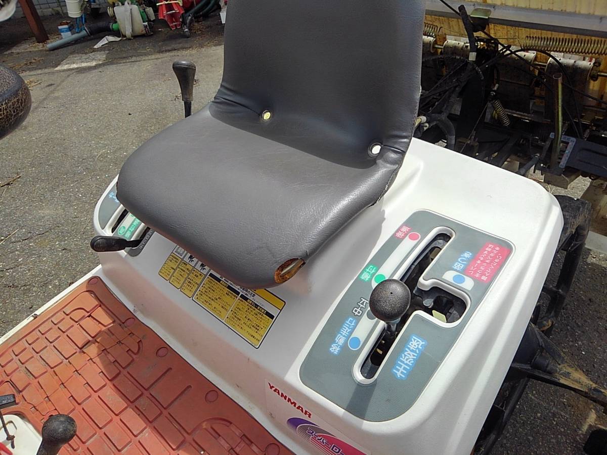 秋田発!! ヤンマー 田植機 Pe-40R 始動可能 走行可能 セル・リコイル 4