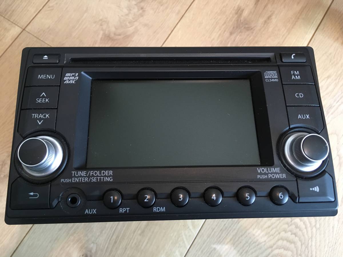 スズキ純正■クラリオン■PS3285■モニター付きオーディオ