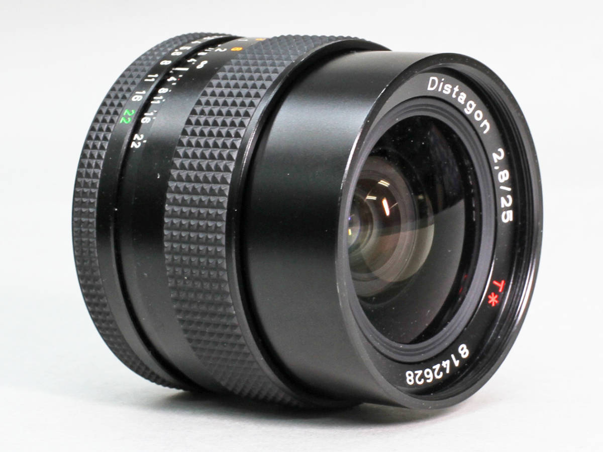 24】 Contax Distagon 25mm F2.8 MM コンタックス ディスタゴン Made