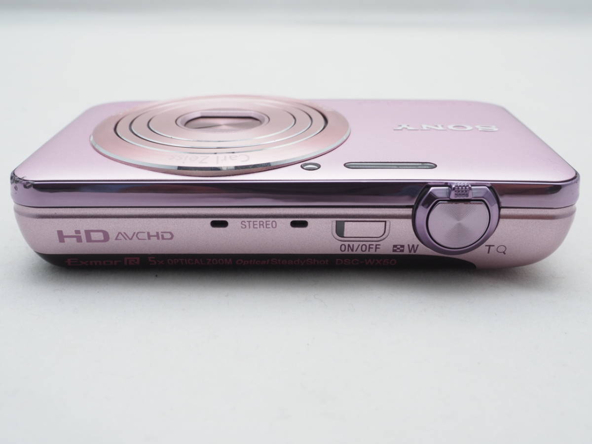 上6431] SONY サイバーショット DSC-WX50 ピンク 公式通販