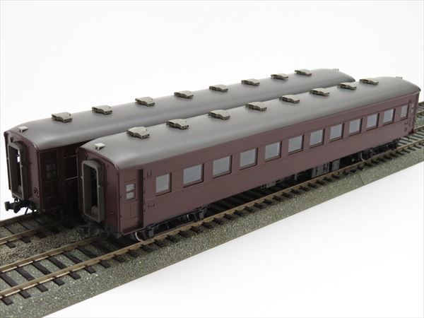◇◇KATO オハ35系旧一般客車 1-514 オハフ33 茶 2両セット HOゲージ
