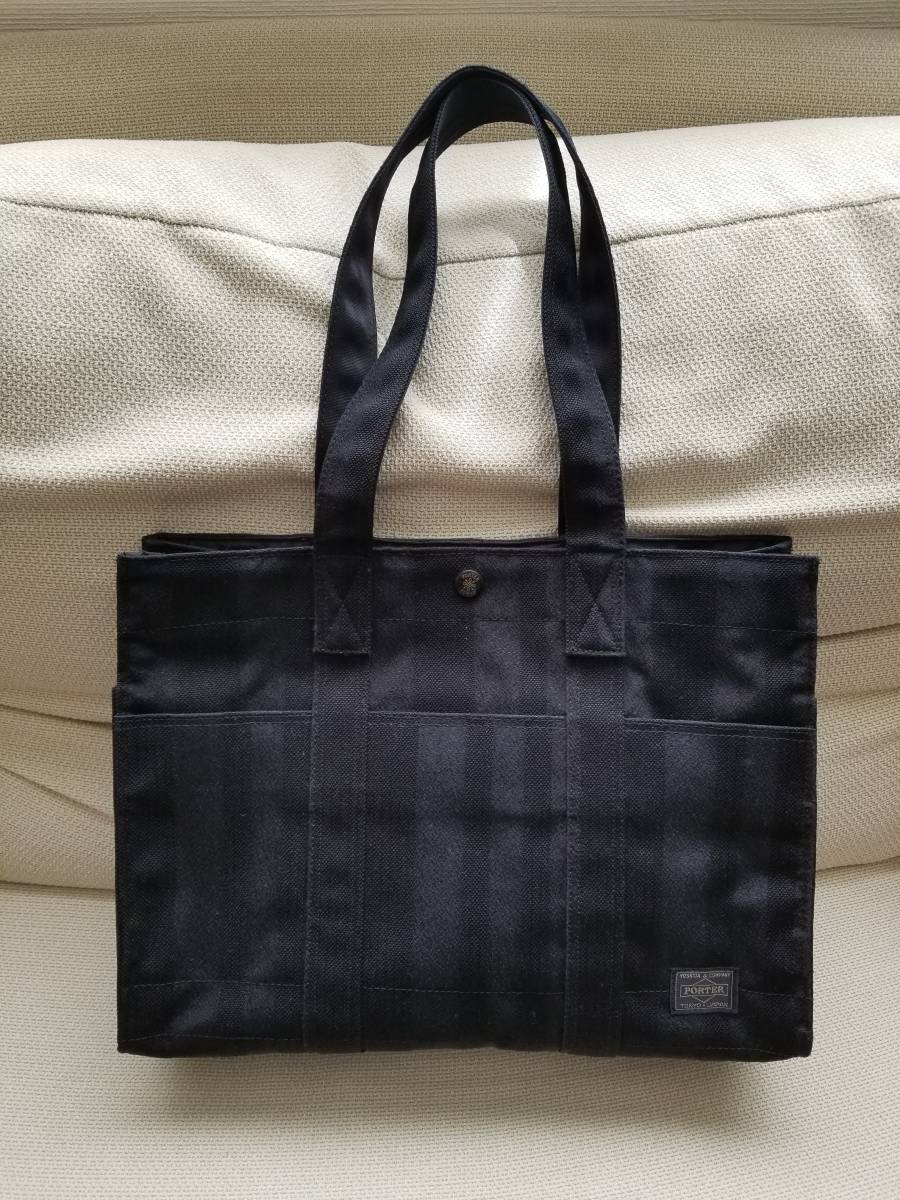 希少！極美品☆PORTER ポーター TANGO タンゴ トートバッグ L 70th 