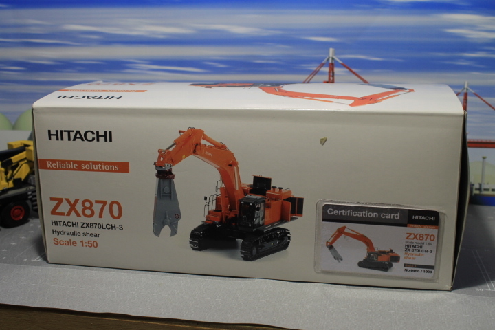 HITACHI ZX870 Miniature Construction World - Hitachi 【公式通販】