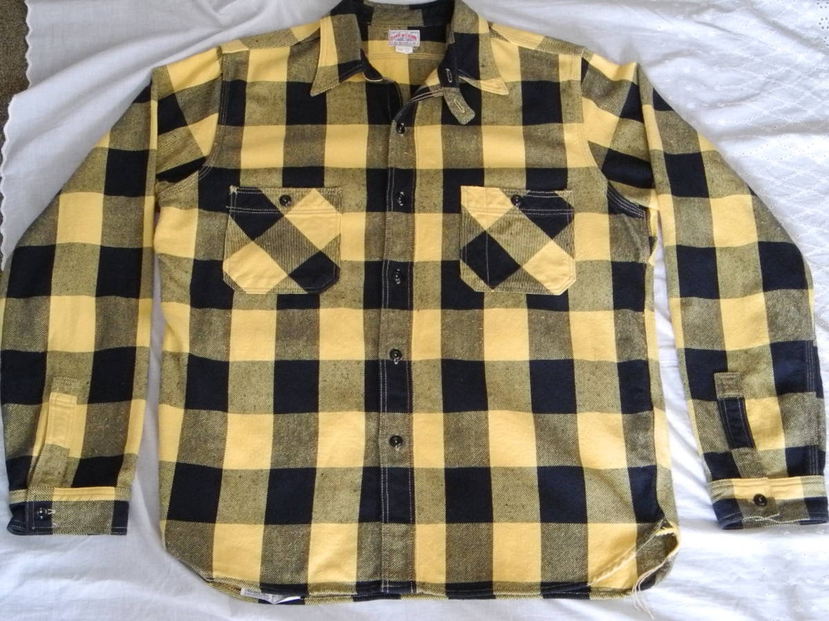 JOE The SHIRT CHECK BUFFALO McCOY 8HU TWISTED-YARN Real SHIRTS 