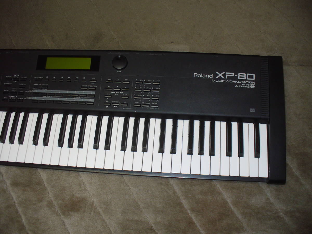 Roland XP-80 シンセサイザー ジャンク品 本体のみ 公式通販 - Yahoo