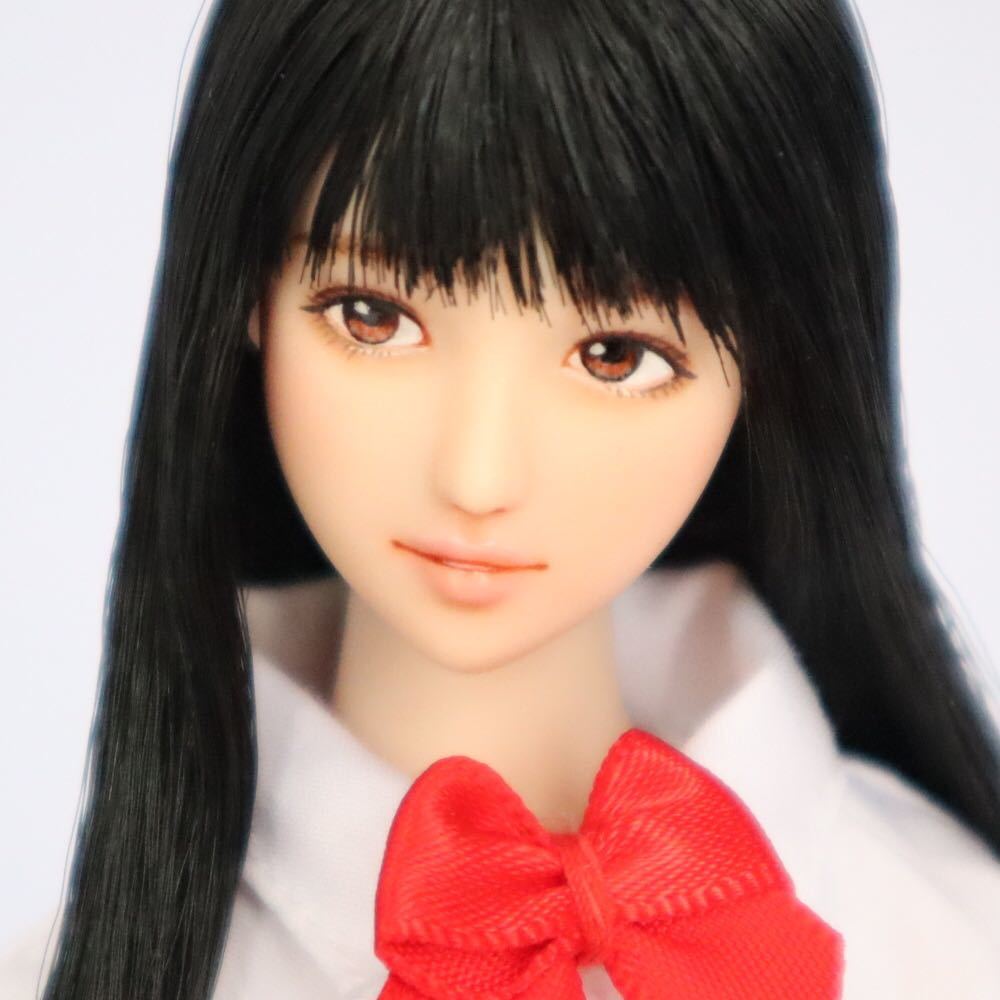 1/6 カスタム ドール ヘッド 綺麗な瞳の少女 ヘッドのみの出品です 花