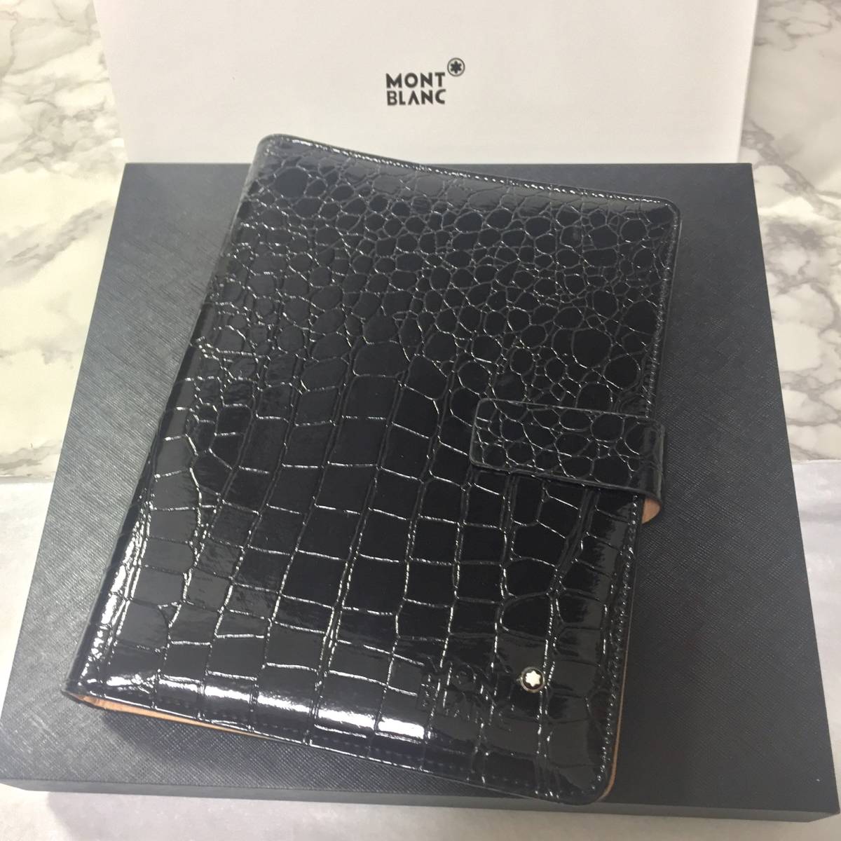 モンブラン MONT BLANC 手帳 システム手帳 未使用品 モバイル 