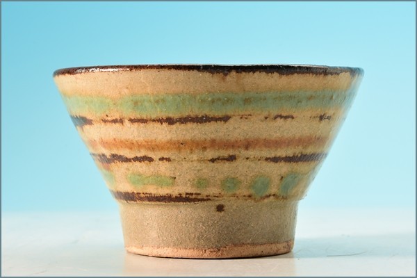 □0453 人間国宝 濱田庄司 民芸 茶碗 11.7x7cm 【公式通販】