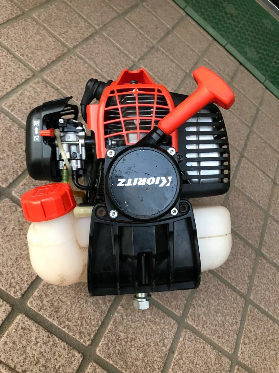 農業 KIORITZ 草刈機 RME2300 エンジン部 始動OK ジャンク品