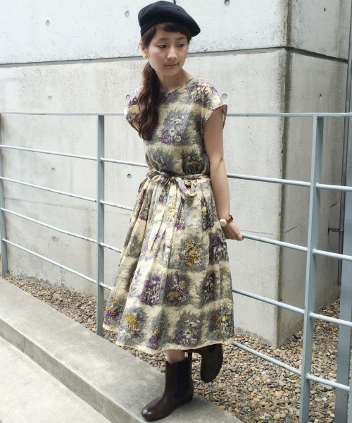 fig フィグロンドンfig Londonきのこワンピース(同ブランド fig フィグロンドンfig Londonきのこワンピース(同ブランド