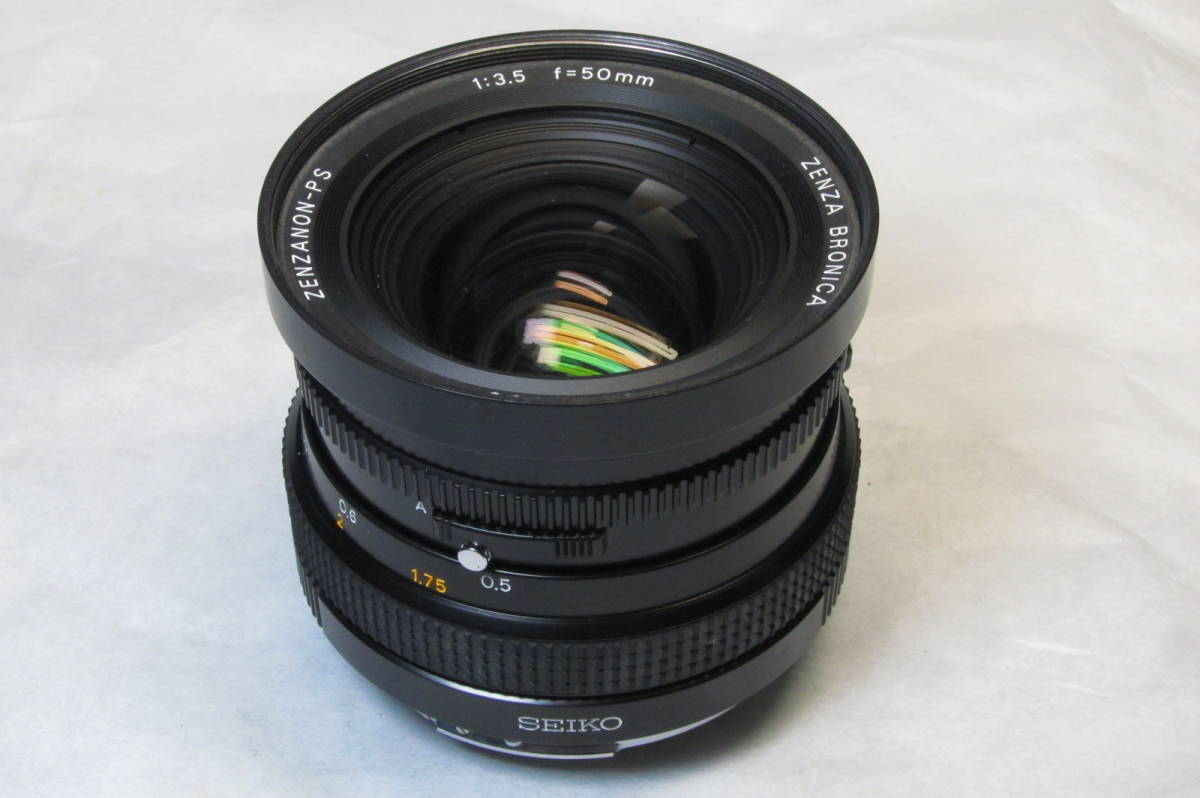 50mm Bronica Zenzanon-PS Lens SQ F3.5 Zenza BRONICA f3.5 ZENZA PS