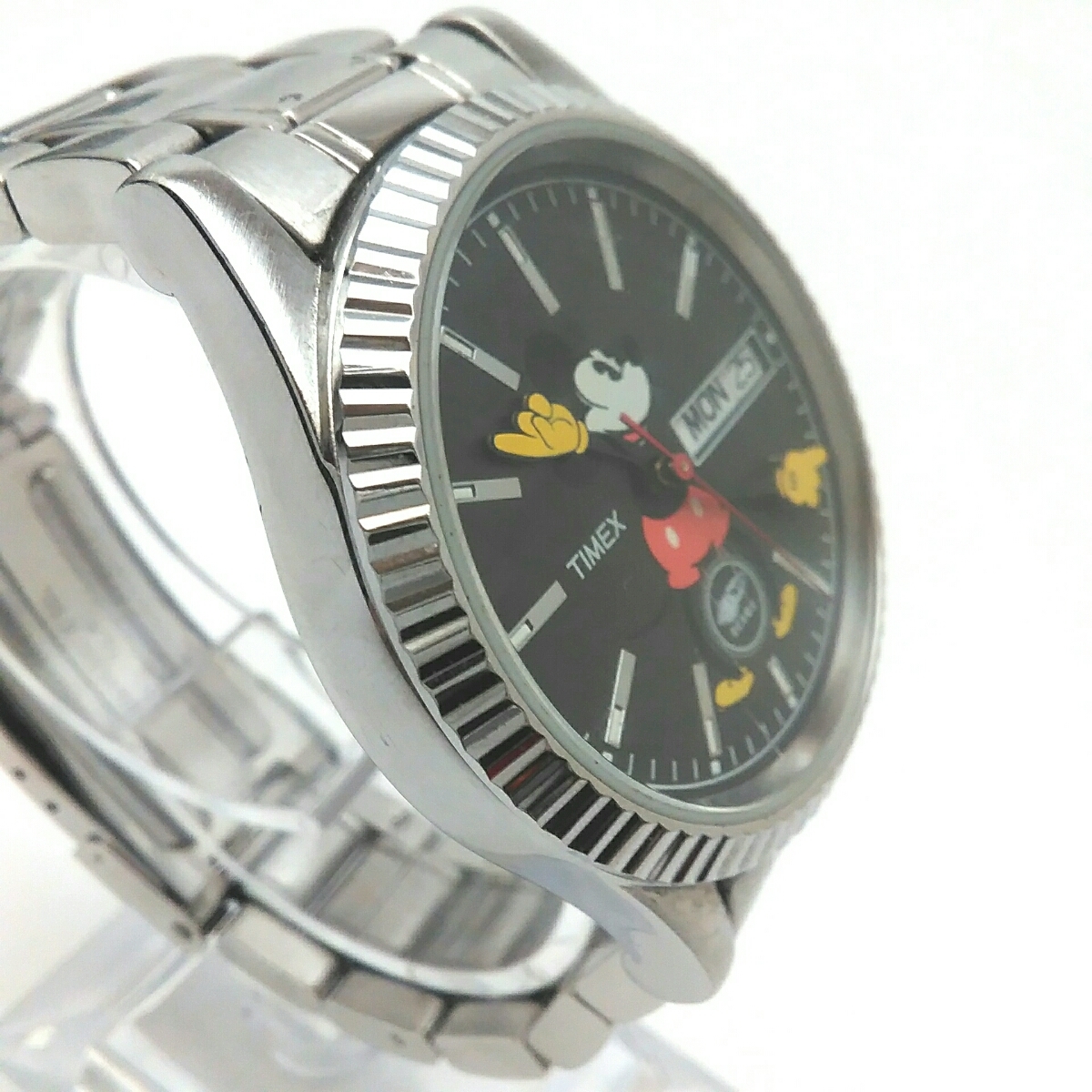 Timex Beams Disney ミッキー コラボウォッチ クォーツ グレー文字盤 腕時計 タイメックス ビームス ディズニー 品 タイメックス 売買されたオークション情報 Yahooの商品情報をアーカイブ公開 オークファン Aucfan Com